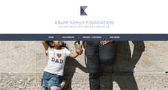 Desktop Screenshot of kruppfamilyfoundation.org